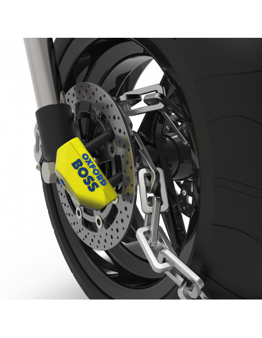 Chaîne antivol OXFORD 16mm Big Boss+ - 1,2m x 12mm