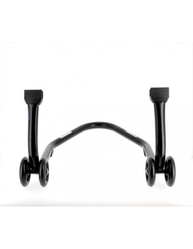 Béquille arrière BIHR Home Track supports en "L" noir mat roues noir