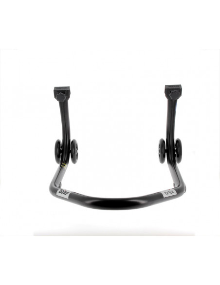 Béquille arrière BIHR Home Track supports en "V" noir mat roues noir