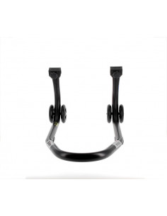 Béquille avant BIHR Home Track noir mat roues noir 2