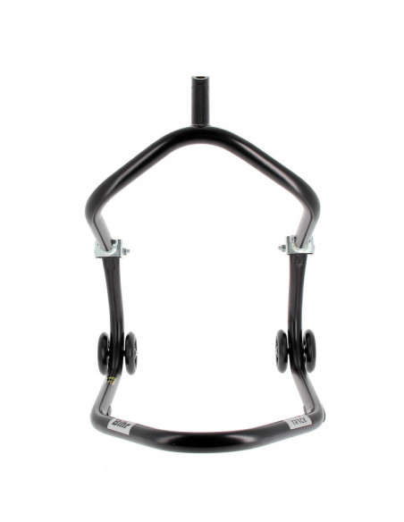 Béquille avant sous té BIHR Home Track noir mat roues noir