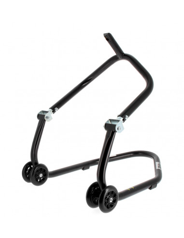 Béquille avant sous té BIHR Home Track noir mat roues noir