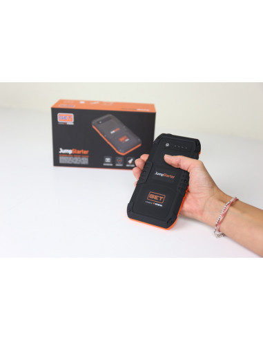 Mini booster de démarrage + LED & batterie GET JumpStarter Mini booster de démarrage + LED & batterie GET JumpStarter