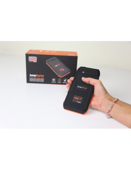 Mini booster de démarrage + LED & batterie GET JumpStarter Mini booster de démarrage + LED & batterie GET JumpStarter