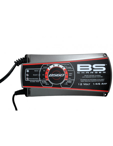 Chargeur de batterie pro-intelligent BS BATTERY BS60 Chargeur de batterie pro-intelligent BS BATTERY BS60