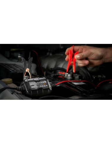 Chargeur de batterie intelligent montage avec pinces NOCO Genius2 6/12V 2A Chargeur de batterie intelligent montage avec pinces NOCO Genius2 6/12V 2A