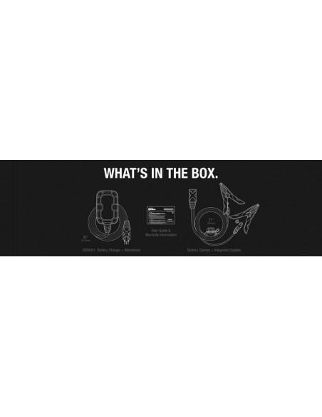 Pack promotionnel NOCO Chargeurs de batteries Genius2 Pince avec oeillets intégrés 10+1 Gratuit