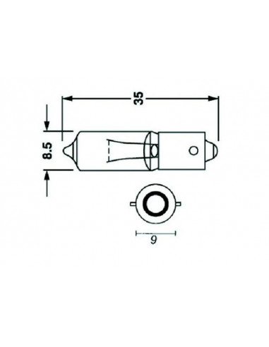 Ampoule BIHR 23W 12V 23W - x10
