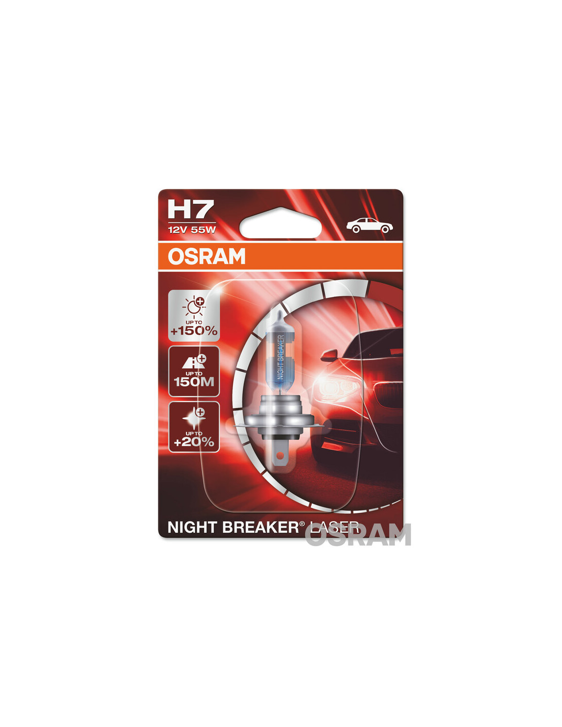 Ampoule OSRAM Night Breaker Laser H11 12V/55W - X1