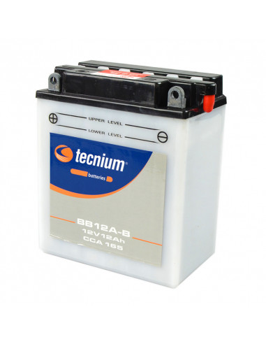 Batterie TECNIUM conventionnelle avec pack acide - BB12A-B