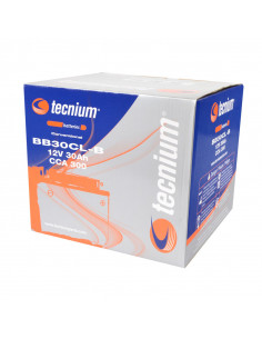 Batterie TECNIUM conventionnelle avec pack acide - BB30CL-B 2