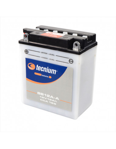 Batterie TECNIUM conventionnelle avec pack acide - BB12A-A