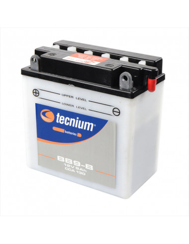 Batterie TECNIUM conventionnelle avec pack acide - BB9-B