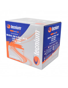 Batterie TECNIUM conventionnelle avec pack acide - B50-N18L-A3 2