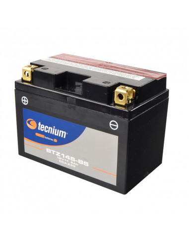 Batterie TECNIUM Sans entretien avec pack acide - BTZ14S-BS