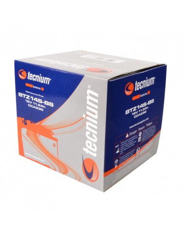 Batterie TECNIUM Sans entretien avec pack acide - BTZ14S-BS
