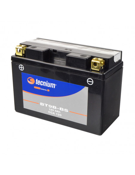 Batterie TECNIUM Sans entretien avec pack acide - BT9B-BS Batterie TECNIUM Sans entretien avec pack acide - BT9B-BS