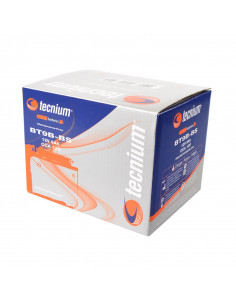Batterie TECNIUM Sans entretien avec pack acide - BT9B-BS 2