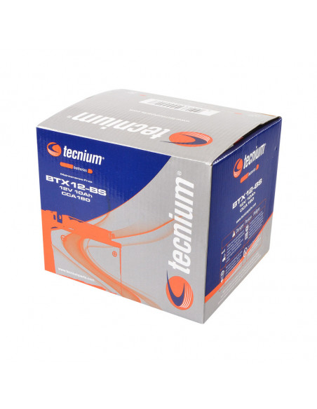 Batterie TECNIUM Sans entretien avec pack acide - BTX12-BS