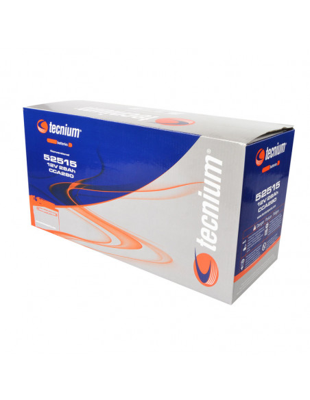 Batterie TECNIUM conventionnelle avec pack acide - 52515