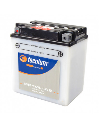 Batterie TECNIUM conventionnelle avec pack acide - BB10L-A2
