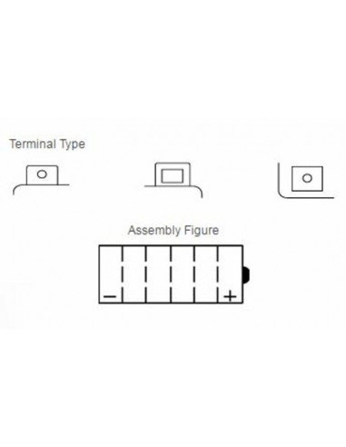 Batterie YUASA conventionnelle sans pack acide - YB30CL-B