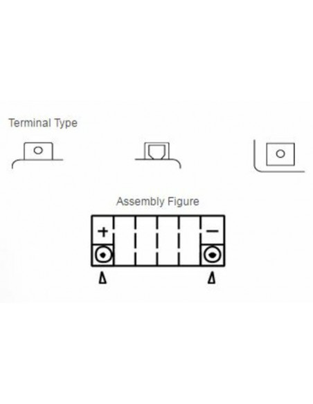 Batterie YUASA Sans entretien avec pack acide - YTX12-BS