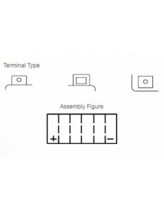 Batterie YUASA Sans entretien avec pack acide - YTX14AH-BS 2