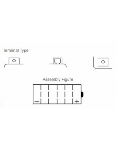 Batterie YUASA conventionnelle sans pack acide - YB16CL-B