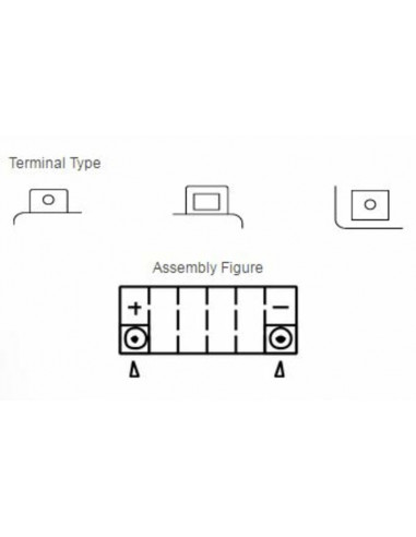 Batterie YUASA Sans entretien avec pack acide - YTX14H-BS