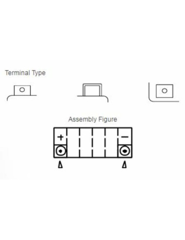 Batterie YUASA W/C sans entretien activé usine - YTZ12S