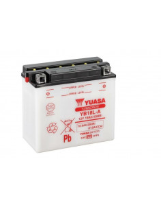 Batterie YUASA conventionnelle sans pack acide - YB18L-A
