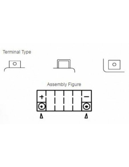 Batterie YUASA Sans entretien avec pack acide - TTZ12S