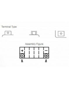 Batterie YUASA Sans entretien avec pack acide - YTX7A-BS 2