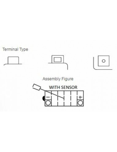 Batterie YUASA conventionnelle sans pack acide - SYB14L-A2