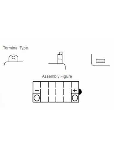 Batterie YUASA conventionnelle sans pack acide - YB16L-B