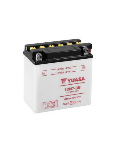 Batterie YUASA conventionnelle sans pack acide - 12N7-3B