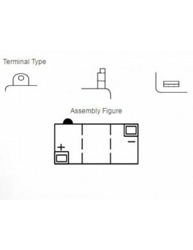 Batterie YUASA conventionnelle sans pack acide - 6N11-2D