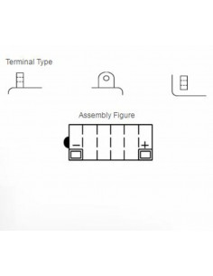 Batterie YUASA conventionnelle sans pack acide - 12N24-3A 2