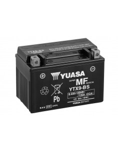 Batterie YUASA Sans entretien avec pack acide - YTX9-BS