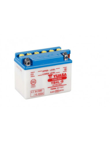 Batterie YUASA conventionnelle avec pack acide - YB4L-B