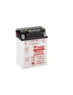 Batterie YUASA conventionnelle sans pack acide - YB12C-A