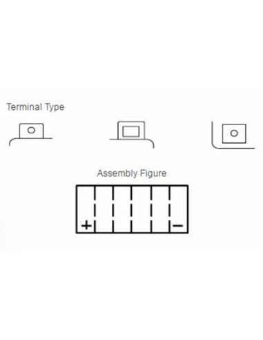 Batterie YUASA Sans entretien avec pack acide - YTX20CH-BS