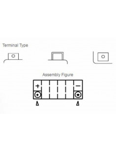Batterie YUASA W/C sans entretien activé usine - YTZ10S 2