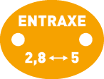 entraxe variable